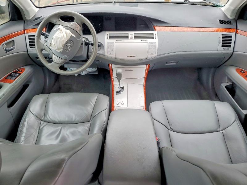 2007 Toyota Avalon VIN 4T1BK36B47U205509 COPART salvage auction — FRONT END, Md - Cert Of Salvage > 75% Damage, sold $675 on 2026-07-27 (photo 8)