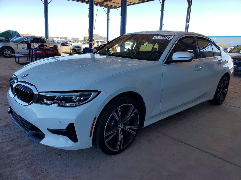 2021 BMW 3 series VIN 3MW5R1J09M8B78093 — COPART salvage auction photo