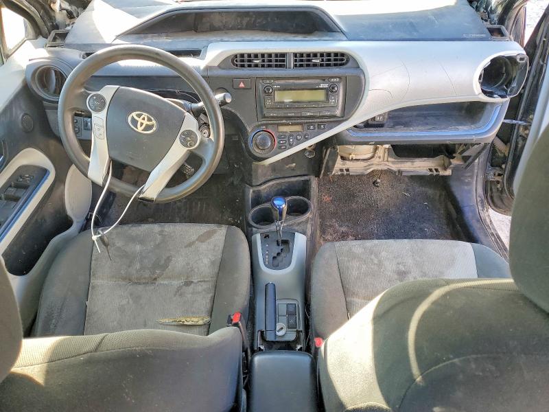 2012 Toyota Prius VIN JTDKDTB36C1502452 COPART salvage auction — FRONT END, Wv - Certificate Of Title, sold $975 on 2026-07-09 (photo 8)