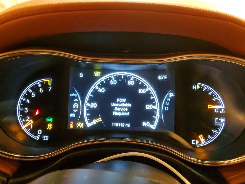 2017 Jeep Grand cherokee VIN 1C4RJFJG0HC927948 COPART salvage auction — HAIL, Tx - Certificate Of Title, sold $8,400 on 2026-07-31 (photo 9)