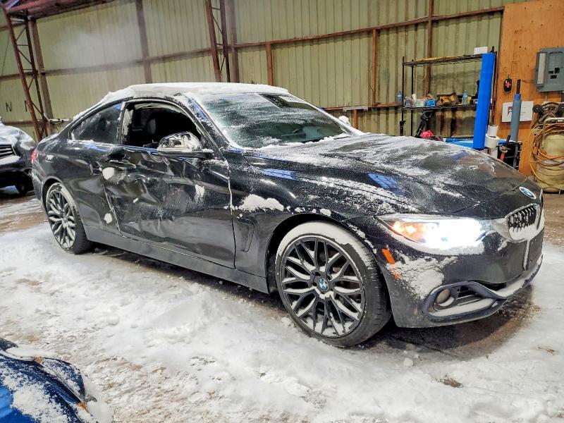 2016 BMW 4er VIN WBA3N9C53GK250077 COPART salvage auction — SIDE, On - Permit No Brand - Unfit, sold $1,250 on 2026-07-23 (photo 4)