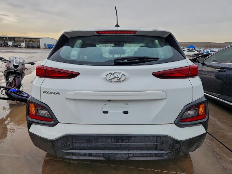 2020 Hyundai Kona VIN KM8K12AA0LU583879 COPART salvage auction — FRONT END, Tx - Certificate Of Title, sold $3,919 on 2026-07-30 (photo 6)