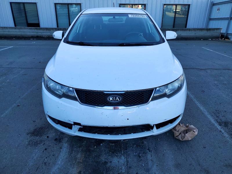 2010 Kia Forte VIN KNAFU4A23A5881221 COPART salvage auction — FRONT END, CA - SALVAGE CERTIFICATE, sold $900 on 2026-07-17 (photo 5)