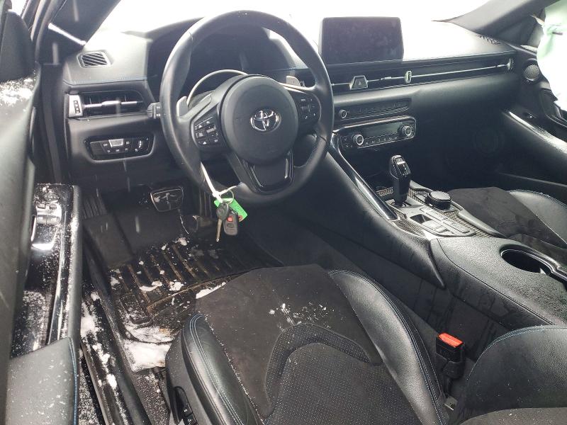 2021 Toyota Supra VIN WZ1DB0C00MW037500 COPART salvage auction — SIDE, Wv - Salvage Certificate, sold $22,000 on 2026-07-30 (photo 9)