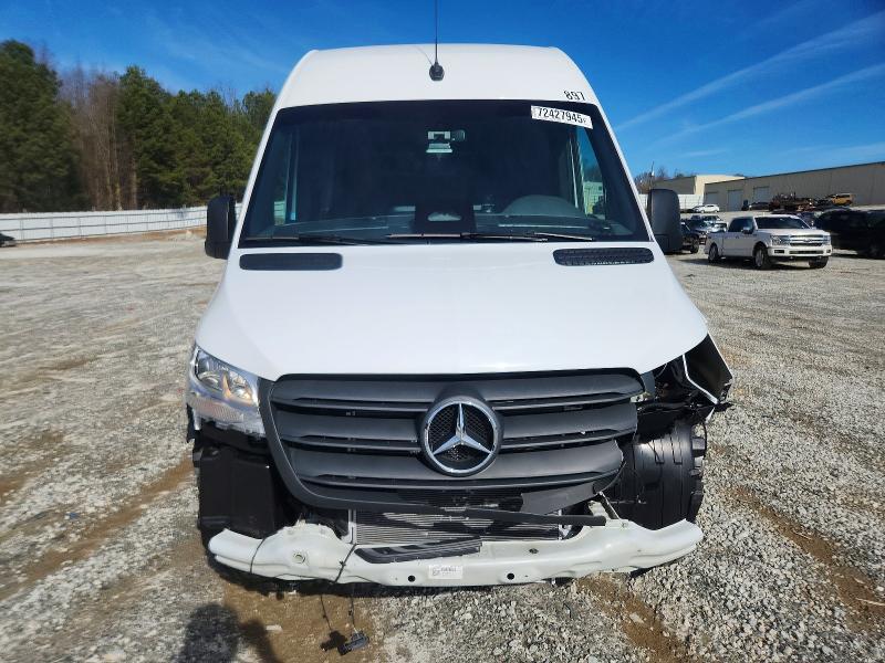 2025 Mercedes-benz Sprinter VIN W1Y4KCHYXST228897 COPART salvage auction — FRONT END, Ga - Bill Of Sale - Parts Only, sold $18,100 on 2026-07-08 (photo 5)
