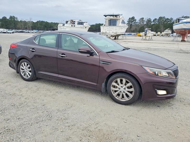 2015 Kia Optima VIN 5XXGN4A79FG395743 COPART salvage auction — REAR END, Nc - Salvage Certificate Of Title, sold $1,050 on 2026-07-13 (photo 4)
