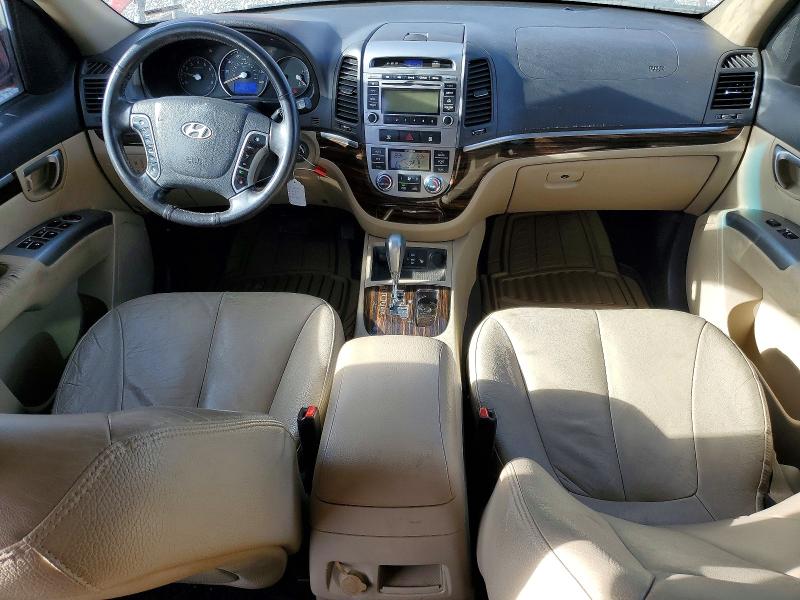 2010 Hyundai Santa fe VIN 5NMSKDAG9AH355417 COPART salvage auction — FRONT END, Co - Dis/Dlr/Exp Only Clean Title, sold $525 on 2026-07-02 (photo 8)
