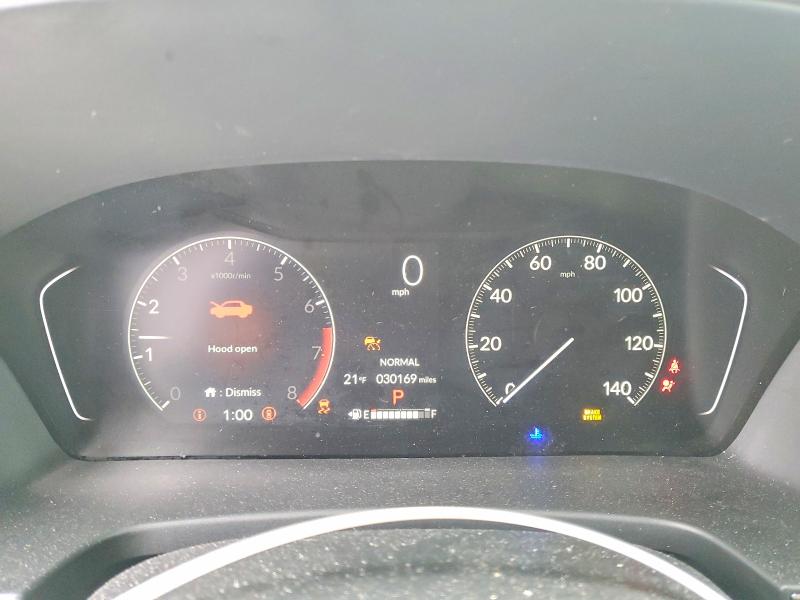 2024 Honda Pilot VIN 5FNYG1H62RB029236 COPART salvage auction — FRONT END, MI - CERT OF TITLE-SALVAGE VEHICLE, sold $11,500 on 2026-07-24 (photo 9)