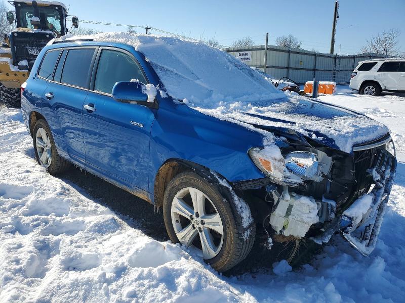 2008 Toyota Highlander VIN JTEES42A582053219 COPART salvage auction — FRONT END, NJ - CERT OF TITLE-SALVAGE, sold $2,350 on 2026-07-10 (photo 4)