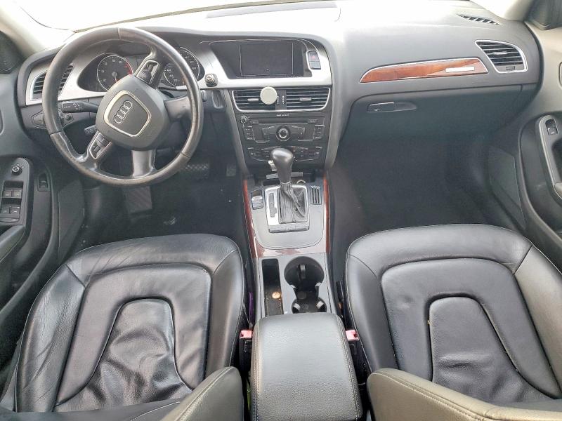 2012 Audi A4 VIN WAUBFAFL9CN002090 COPART salvage auction — NORMAL WEAR, Co - Bill Of Sale-Parts Only, sold $400 on 2026-07-02 (photo 8)