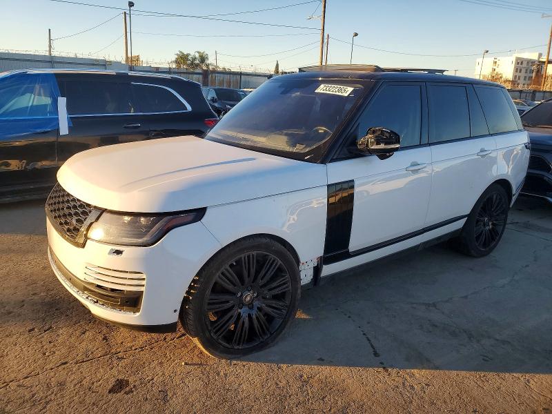 2018 Land rover RANGE ROVER VIN SALGS2RE5JA513705 COPART salvage auction — FRONT END, Ca - Salvage Certificate, sold $14,000 on 2026-07-27 (photo 1)