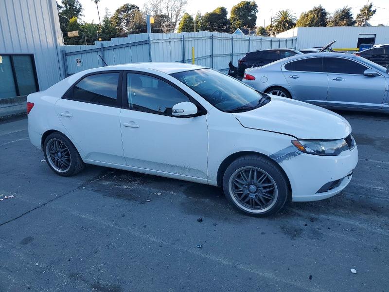 2010 Kia Forte VIN KNAFU4A23A5881221 COPART salvage auction — FRONT END, CA - SALVAGE CERTIFICATE, sold $900 on 2026-07-17 (photo 4)