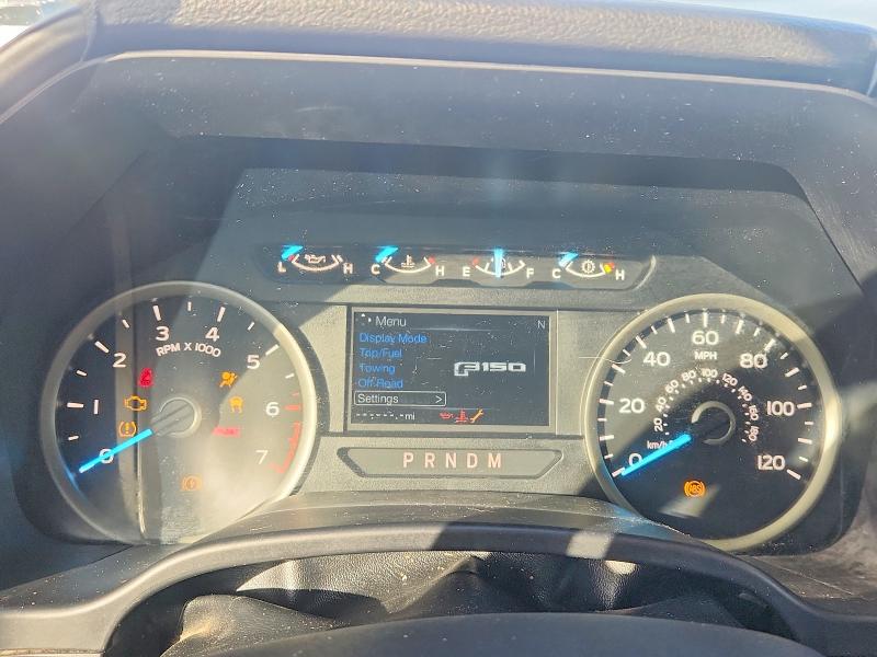 2018 Ford F-150 lightning VIN 1FTEW1CP3JKE92239 COPART salvage auction — FRONT END, Tx - Salvage Vehicle Title, sold $2,200 on 2026-07-02 (photo 9)