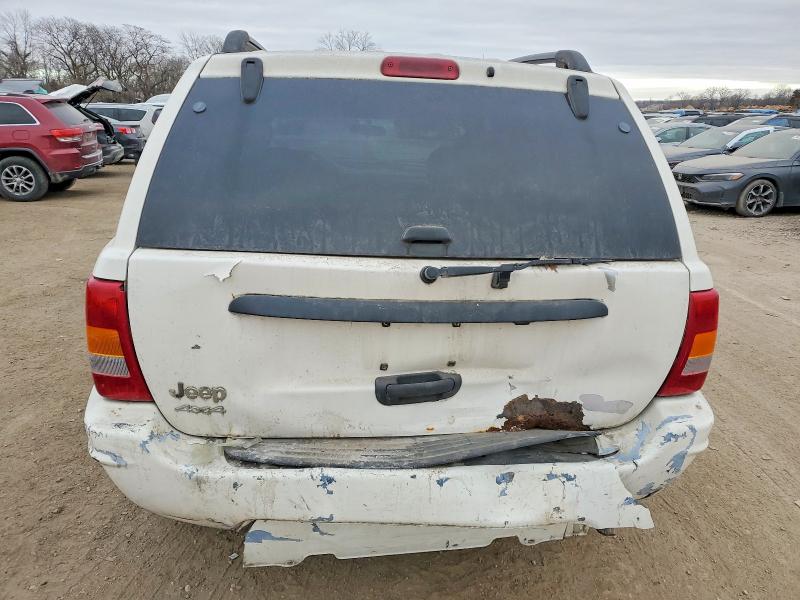 2004 Jeep Grand cherokee VIN 1J4GW48S24C350027 COPART salvage auction — REAR END, Ia - Salvage W/Salvage History, sold $450 on 2026-07-03 (photo 6)