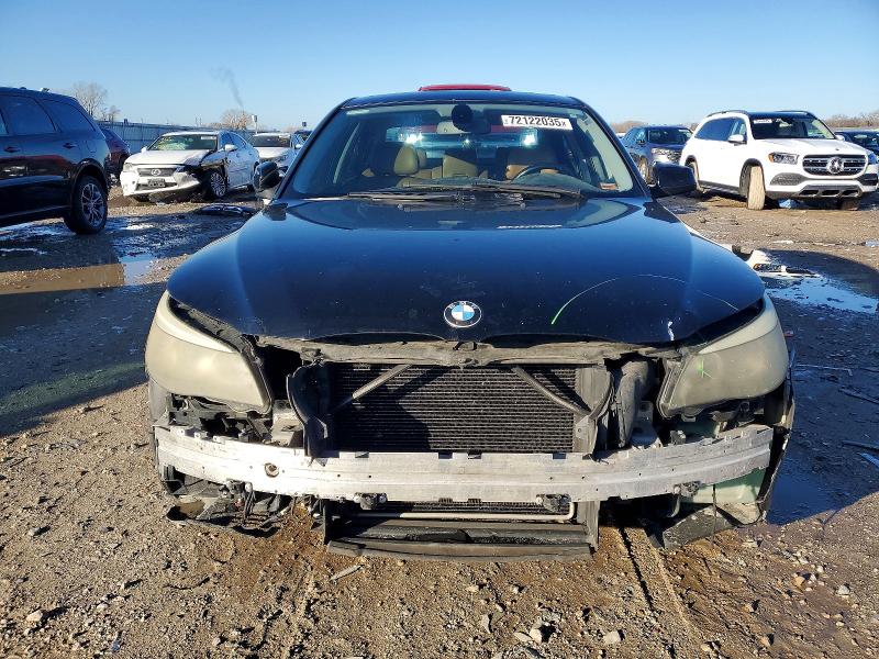2010 BMW 5 series VIN WBANU5C5XAC365152 COPART salvage auction — FRONT END, Mo - Salvage Certificate Of Title, sold $100 on 2026-07-28 (photo 5)
