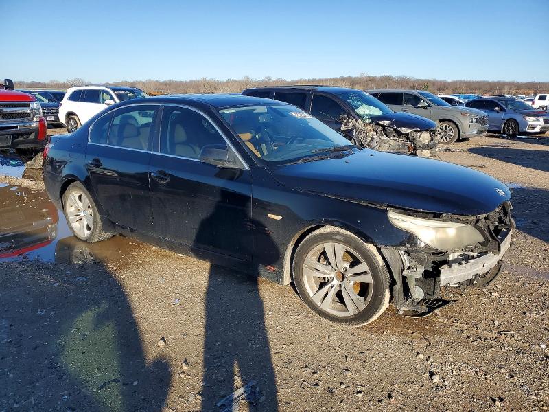 2010 BMW 5 series VIN WBANU5C5XAC365152 COPART salvage auction — FRONT END, Mo - Salvage Certificate Of Title, sold $100 on 2026-07-28 (photo 4)