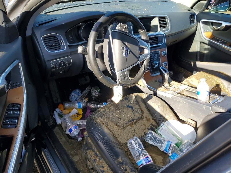 2016 Volvo S60 VIN LYV612TM4GB106742 COPART salvage auction — WATER/FLOOD, MD - PARTS ONLY-NO TITLE LETTER, sold $100 on 2026-07-28 (photo 8)