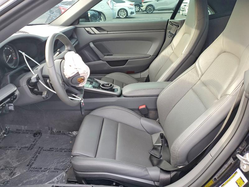 2021 Porsche 911 VIN WP0CA2A93MS239717 COPART salvage auction — Front End, CA - SALVAGE CERTIFICATE (P), sold $47,000 on 2026-03-02 (photo 7)