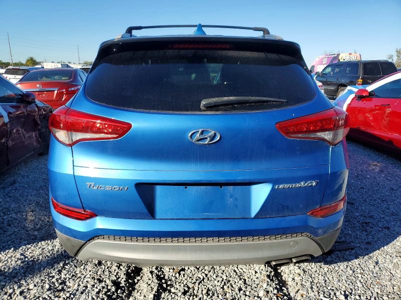 2018 Hyundai Tucson VIN KM8J33A21JU637188 COPART salvage auction — FRONT END, Fl - Cert Of Title Slvg Rebuildable, sold $15 on 2026-07-06 (photo 6)
