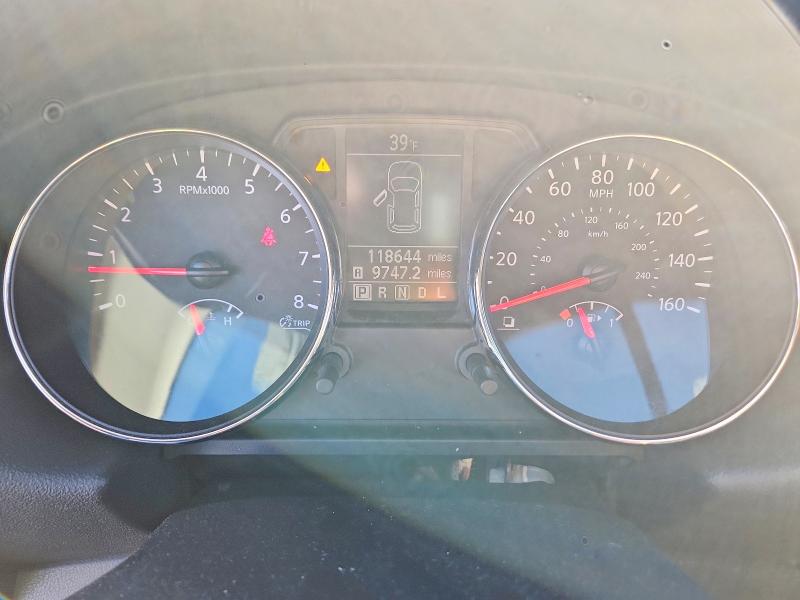 2013 Nissan Rogue VIN JN8AS5MV5DW605480 COPART salvage auction — REAR END, Salvage Title, sold $300 on 2026-07-27 (photo 9)