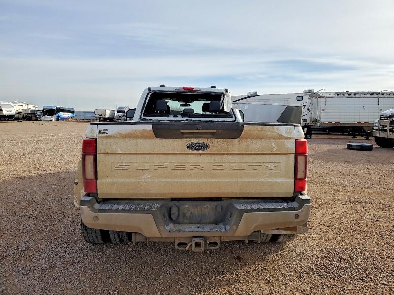 2022 Ford F350 VIN 1FT8W3DT4NEC11347 COPART salvage auction — SIDE, Sd - Cert Of Title-Salvage, sold $10,200 on 2026-07-28 (photo 6)