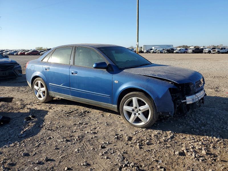 2003 Audi A4 VIN WAULC68E33A335904 COPART salvage auction — FRONT END, Tx - Bonded Rebuilt Salvage, sold $275 on 2026-07-20 (photo 4)