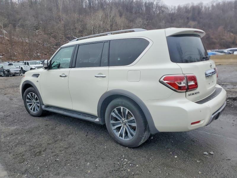 2020 Nissan Armada VIN JN8AY2NC5LX517239 COPART salvage auction — WATER/FLOOD, Nj - Cert Of Title-Salvage Flood, sold $5,800 on 2026-07-07 (photo 2)