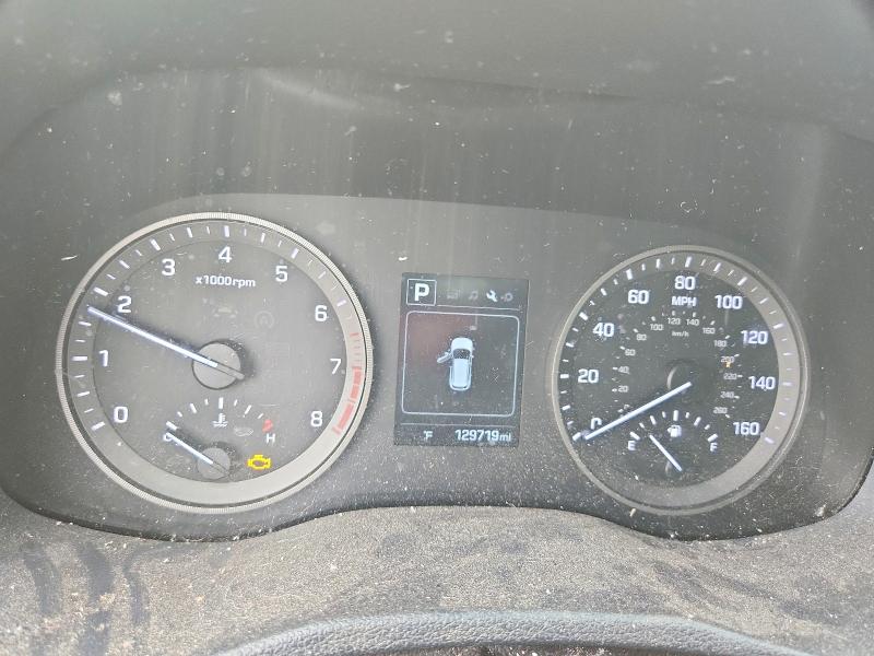 2018 Hyundai Tucson VIN KM8J33A23JU757123 COPART salvage auction — FRONT END, Sc - Cert Of Title-Salvage, sold $2,500 on 2026-07-08 (photo 9)