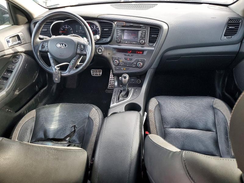 2013 Kia Optima VIN 5XXGR4A65DG228627 COPART salvage auction — FRONT END, ID - SALVAGE CERTIFICATE OF TITLE, sold $525 on 2026-07-07 (photo 8)