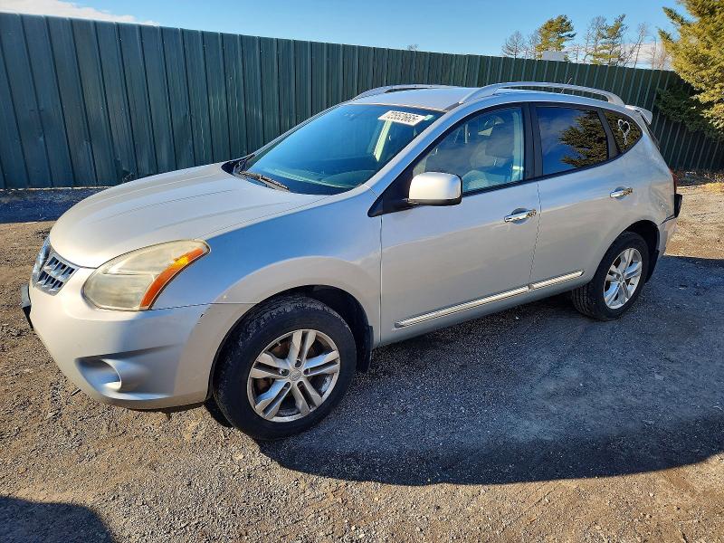 2013 Nissan Rogue VIN JN8AS5MV5DW605480 COPART salvage auction — REAR END, Salvage Title, sold $300 on 2026-07-27 (photo 1)