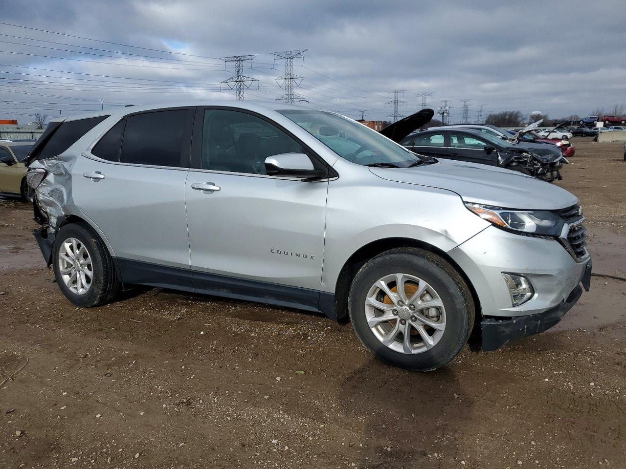 2021 Chevrolet Equinox VIN 3GNAXKEVXMS126548 COPART salvage auction — Rear End, IL - SALVAGE CERTIFICATE, sold $3,250 on 2026-06-30 (photo 4)