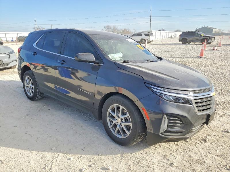 2022 Chevrolet Equinox VIN 2GNAXKEV5N6156248 COPART salvage auction — FRONT END, Tx - Salvage Vehicle Title, sold $3,100 on 2026-07-09 (photo 4)