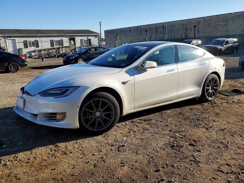2021 Tesla Model s VIN 5YJSA1E25MF426604 — COPART salvage auction photo