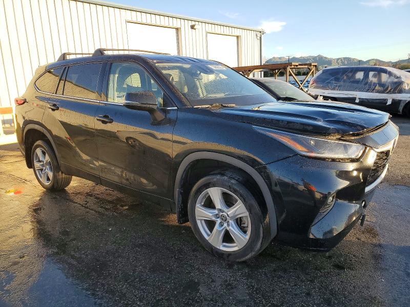 2021 Toyota Highlander VIN 5TDZZRAH9MS070167 COPART salvage auction — FRONT END, Ca - Dis/Dlr/Exp Only Clean Title, sold $10,600 on 2026-07-09 (photo 4)