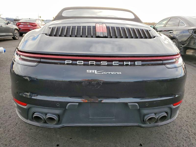 2021 Porsche 911 VIN WP0CA2A93MS239717 COPART salvage auction — Front End, CA - SALVAGE CERTIFICATE (P), sold $47,000 on 2026-03-02 (photo 6)