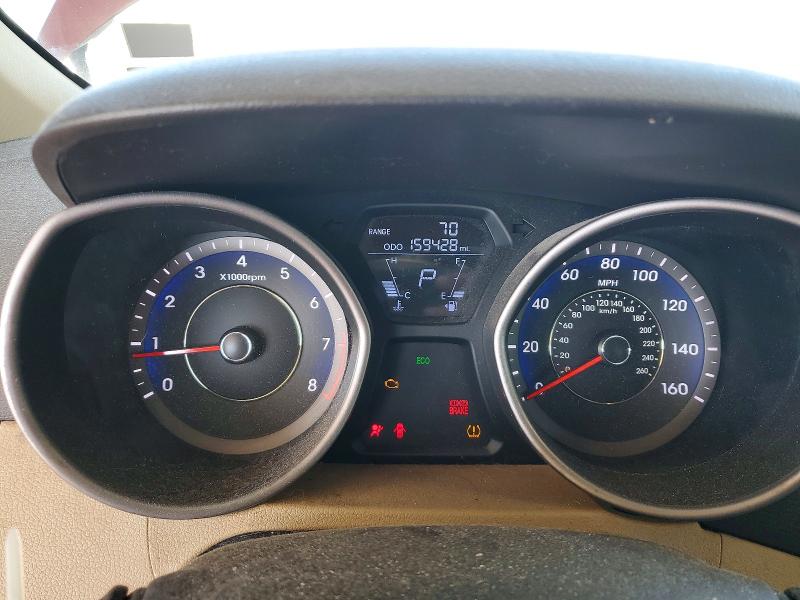 2012 Hyundai Elantra VIN KMHDH4AE4CU435883 COPART salvage auction — MINOR DENT/SCRATCHES, Mt - Certificate Of Title, sold $950 on 2026-07-23 (photo 9)