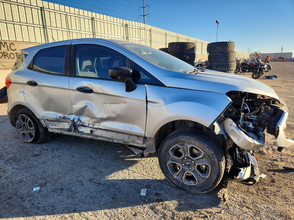 2020 Ford Ecosport VIN MAJ6S3FL2LC387764 COPART salvage auction — FRONT END, Nm - Cert Of Title-Salvage, sold $750 on 2026-07-16 (photo 4)
