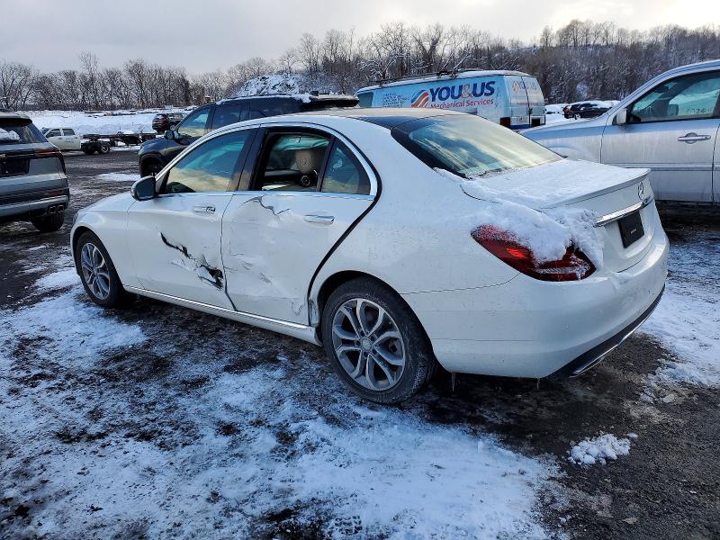 2017 Mercedes-benz C class VIN 55SWF4KB0HU208020 COPART salvage auction — SIDE, Nj - Cert Of Title-Salvage, sold $4,650 on 2026-07-09 (photo 2)