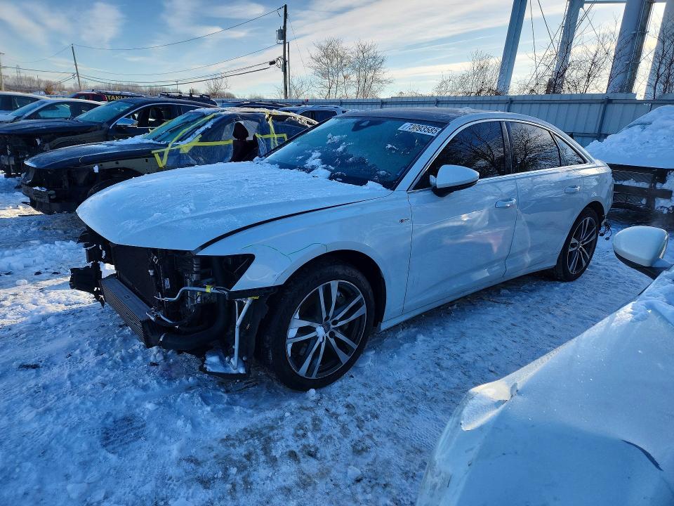 2019 Audi A6 VIN WAUL2AF29KN030459 — COPART salvage auction photo