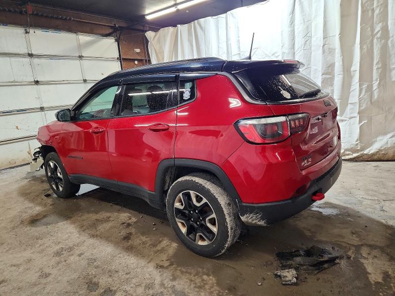 2017 Jeep Compass VIN 3C4NJDDB1HT674534 COPART salvage auction — FRONT END, Pa - Certificate Of Salvage, sold $1,700 on 2026-07-02 (photo 2)