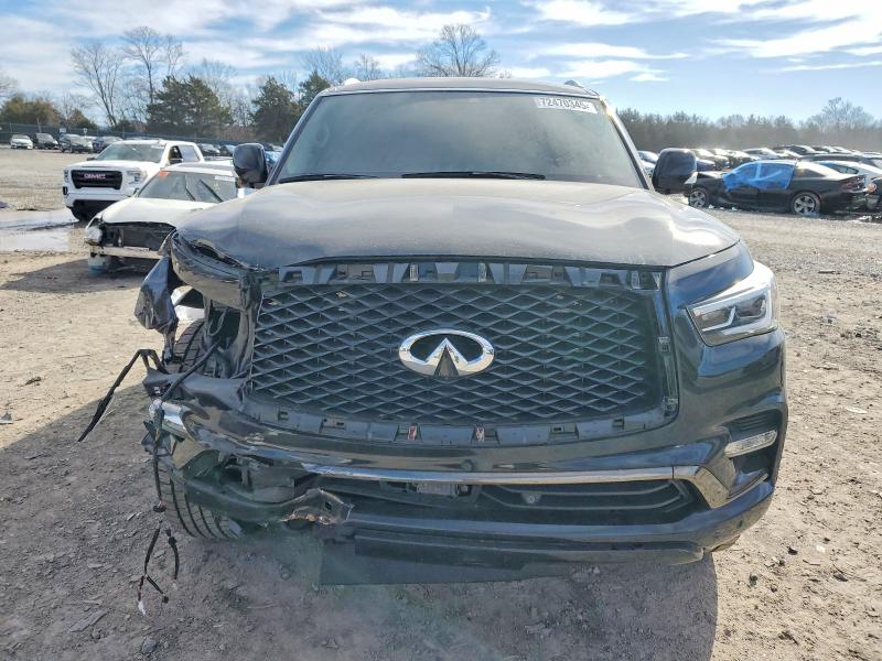2024 Infiniti Qx80 VIN JN8AZ2AE6R9327502 COPART salvage auction — FRONT END, Tn - Salvage Certificate, sold $20,900 on 2026-07-21 (photo 5)