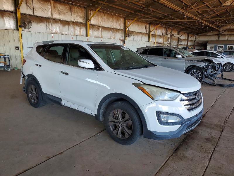 2013 Hyundai Santa fe VIN 5XYZU3LB6DG084545 COPART salvage auction — REAR END, Az - Cert Of Title - Salvage, sold $1,800 on 2026-08-03 (photo 4)
