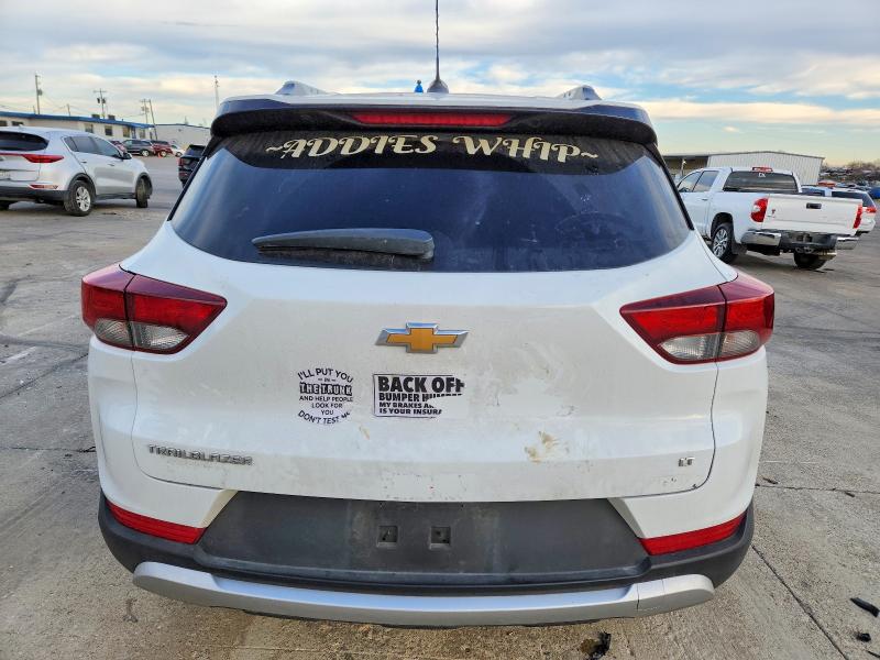 2021 Chevrolet Trailblazer VIN KL79MPS29MB015140 COPART salvage auction — FRONT END, Tx - Salvage Vehicle Title, sold $1,900 on 2026-07-20 (photo 6)