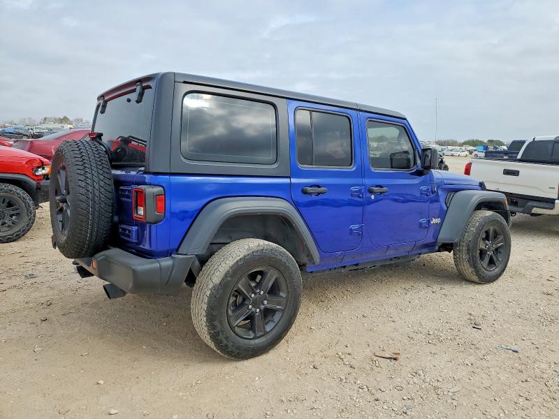 2018 Jeep Wrangler unlimited VIN 1C4HJXDN8JW283695 COPART salvage auction — FRONT END, TX - CERTIFICATE OF TITLE (P), sold $6,700 on 2026-07-09 (photo 3)