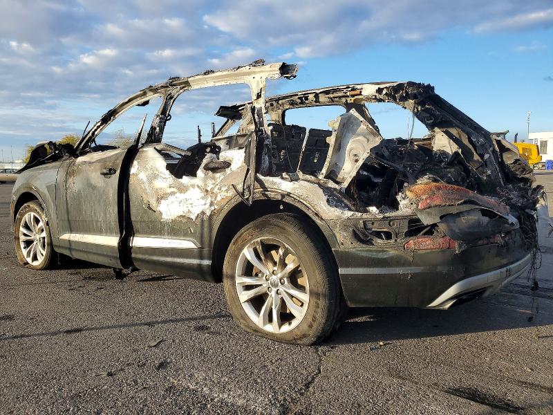 2019 Audi Q7 VIN WA1AAAF75KD015191 COPART salvage auction — BURN, Nv - Non-Repairable Vehicle Cert, sold $700 on 2026-07-06 (photo 2)