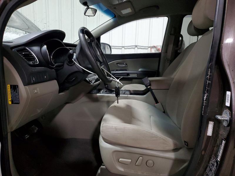 2016 Kia SEDONA VIN KNDMB5C18G6129348 COPART salvage auction — SIDE, Salvage Title, sold $2,150 on 2026-07-15 (photo 7)