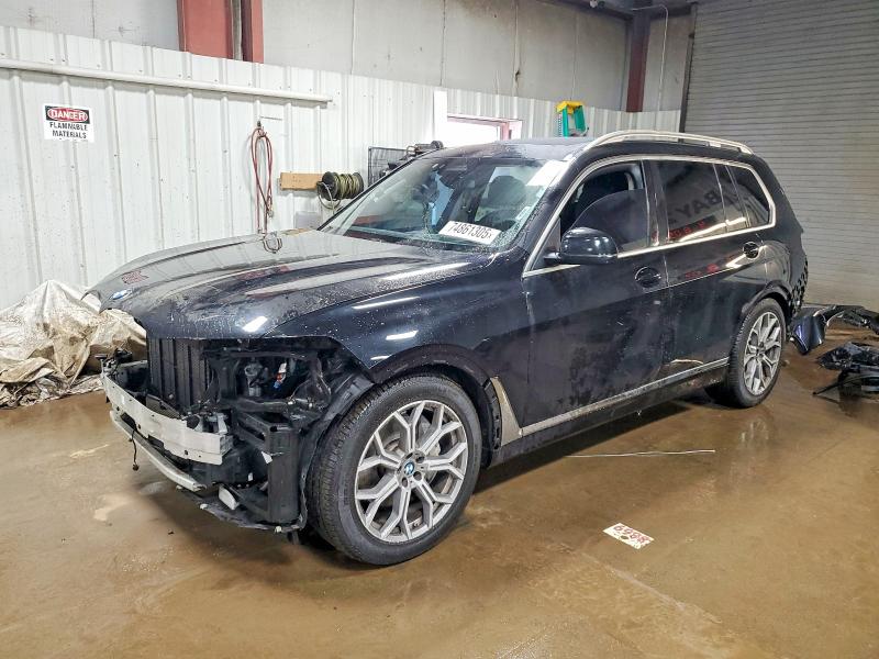 2025 BMW X7 VIN 5UX23EM04S9W58165 COPART salvage auction — FRONT END, Il - Salvage Certificate, sold $31,750 on 2026-07-07 (photo 1)