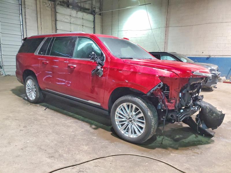 2026 Cadillac Escalade VIN 1GYS9KKL3TR141060 COPART salvage auction — Front End, MI - CERT OF TITLE-SALVAGE VEHICLE, sold $47,250 on 2026-02-17 (photo 4)