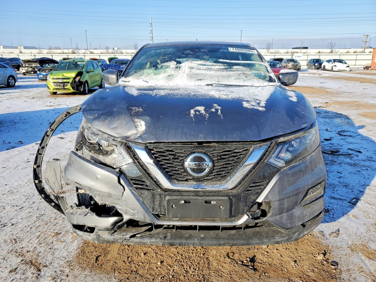 2020 Nissan Rogue Sport VIN JN1BJ1CWXLW378505 COPART salvage auction — Front End, IL - SALVAGE CERTIFICATE, sold $2,850 on 2026-06-30 (photo 5)