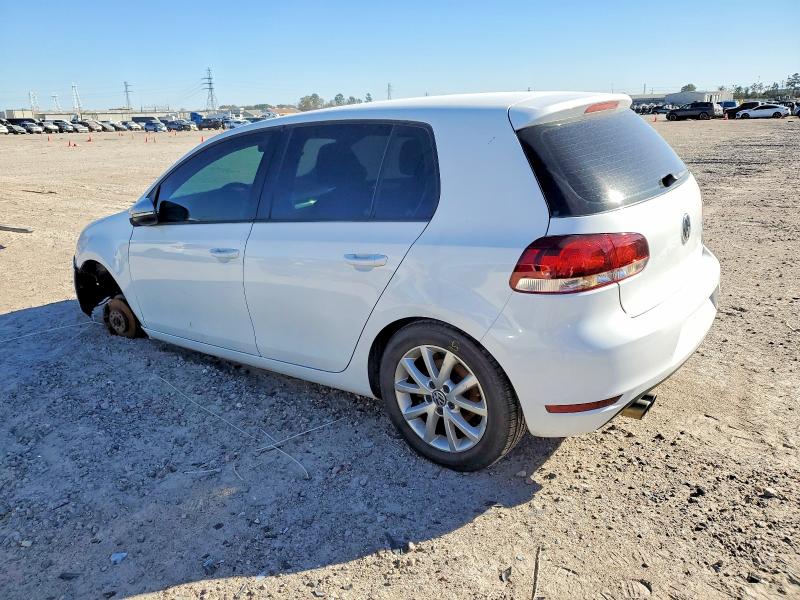 2011 Volkswagen Golf VIN WVWDA7AJ6BW327811 COPART salvage auction — FRONT END, Tx - Salvage Vehicle Title, sold $850 on 2026-07-21 (photo 2)